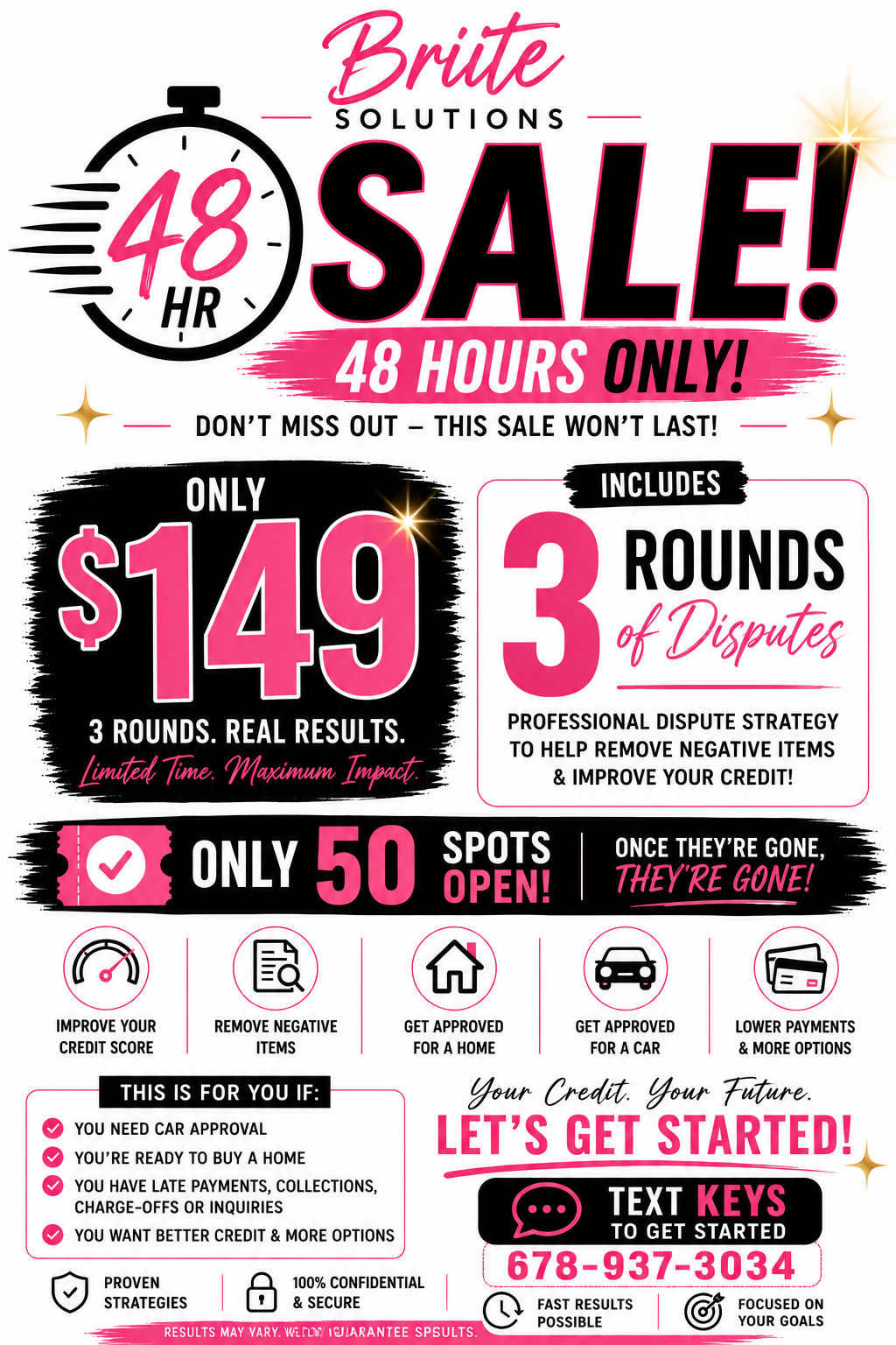48hr Flash Sale